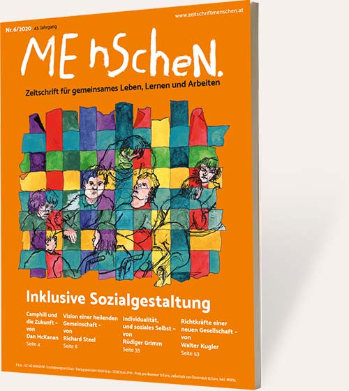 Zeitschrift Menschen. 3/20 Titelseite